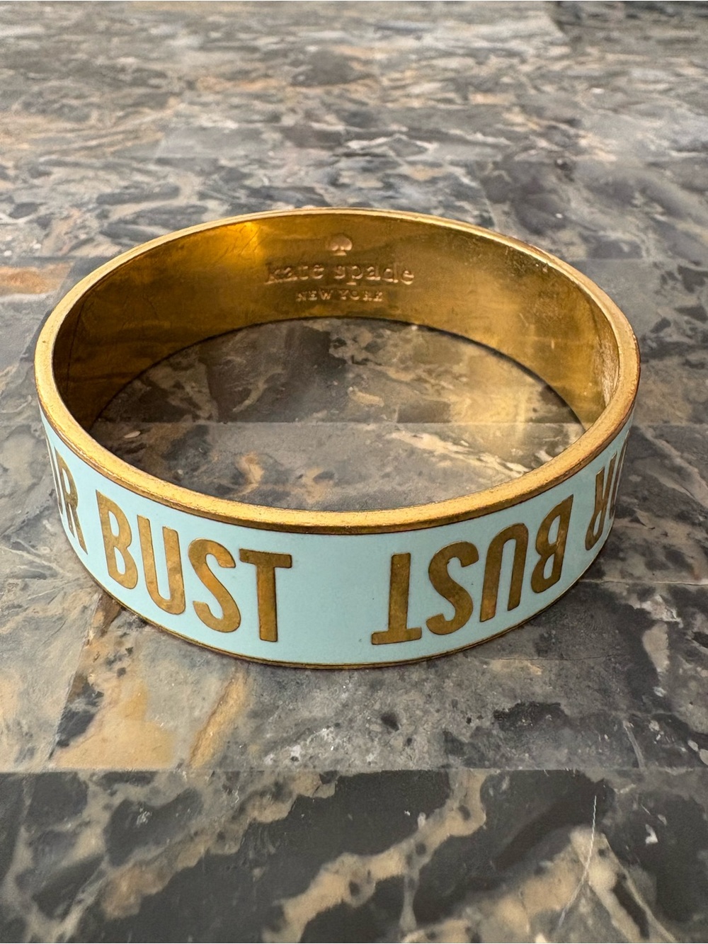 Kate Spade “Palm Springs or Bust” Bangle Bracelet
